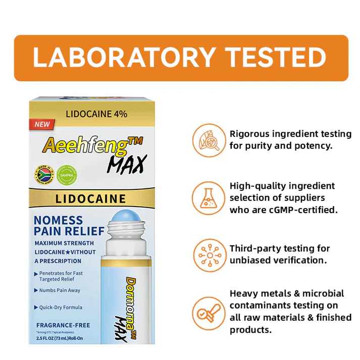 ✅ OFFICIAL STORE: Aeehfeng™ Lidocaine Free Pain Relief & Repair Solution 👨⚕️ South African Orthopaedic Association (SAOA) Certified