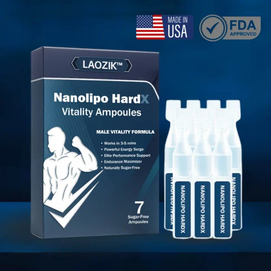 🔥The FDA-Approved Solution | LAOZIK® Nanolipo HardX Vitality Ampoules