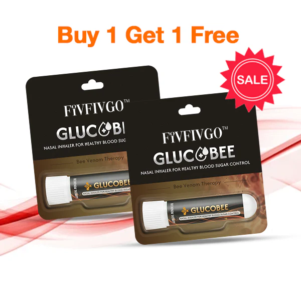 🔰Official Store: Fivfivgo™ GlucoBee Nasal Inhaler👨⚕️USA Diabetes Association (ADA)Approved (Lowers blood sugar and supports diabetes management)