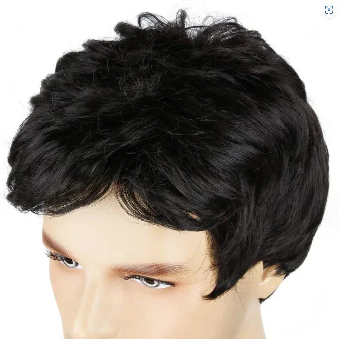 Men's wig(Secure online payment, you can apply for a refund if you are not satisfied)