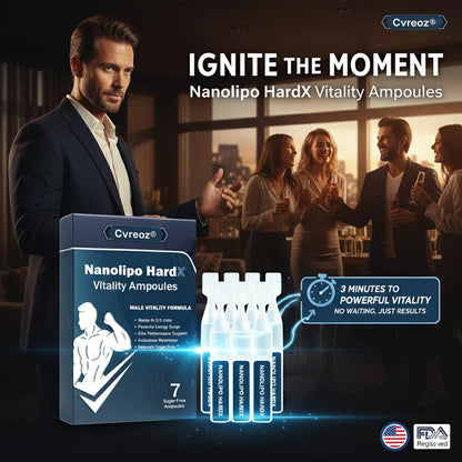 🔥The FDA-Approved Solution | LAOZIK® Nanolipo HardX Vitality Ampoules